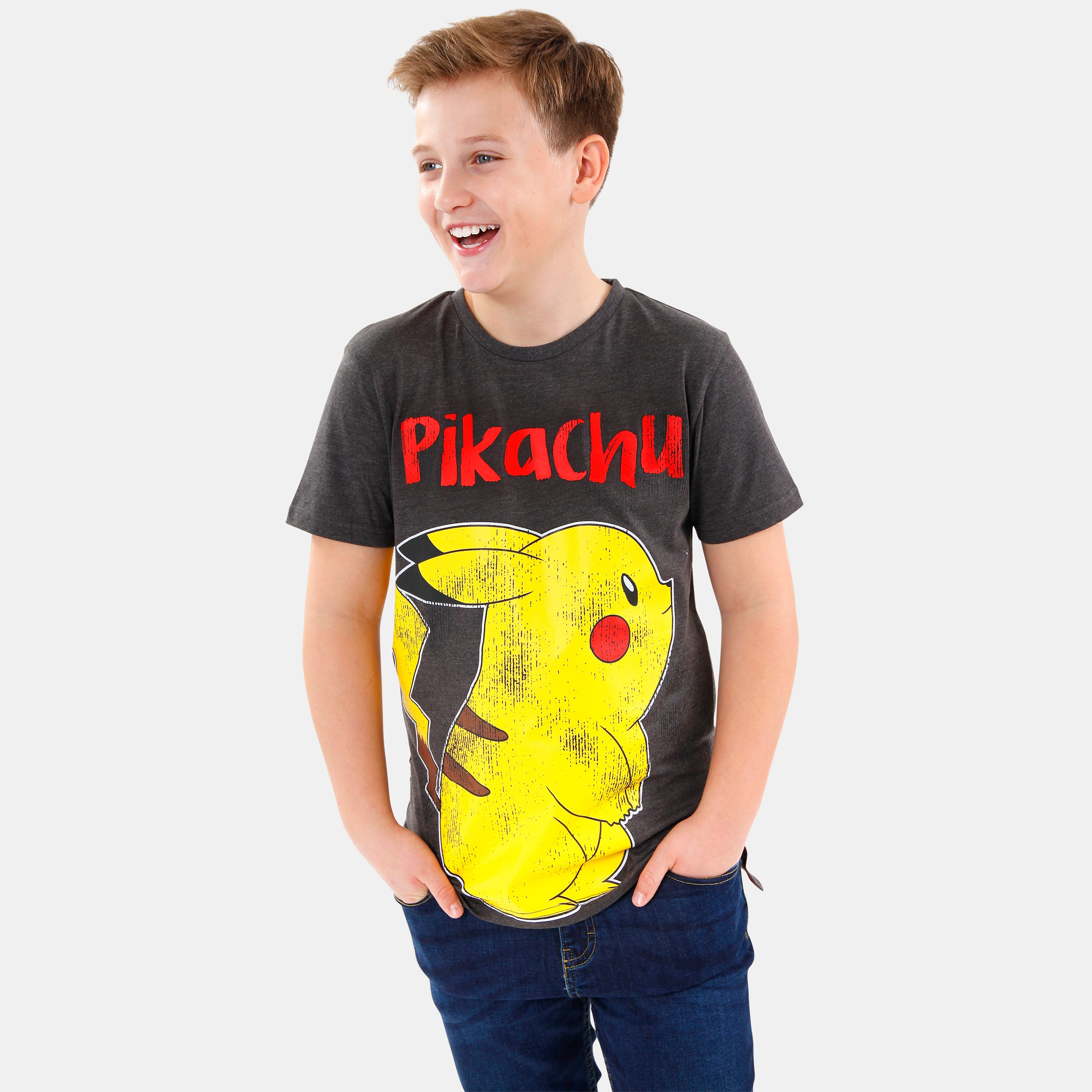 Boys Pokemon T-Shirt - Pikachu