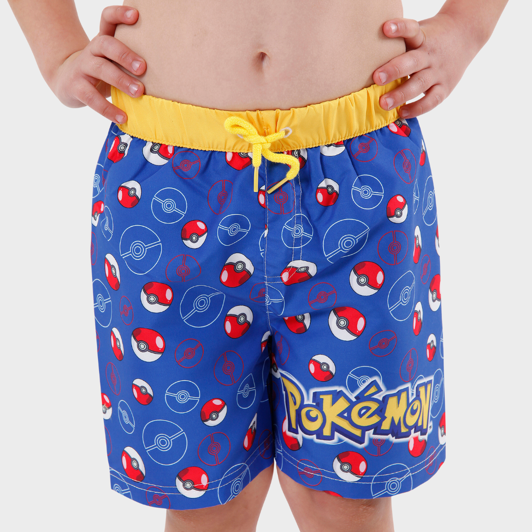 Pokemon Swim Shorts - Pokeball