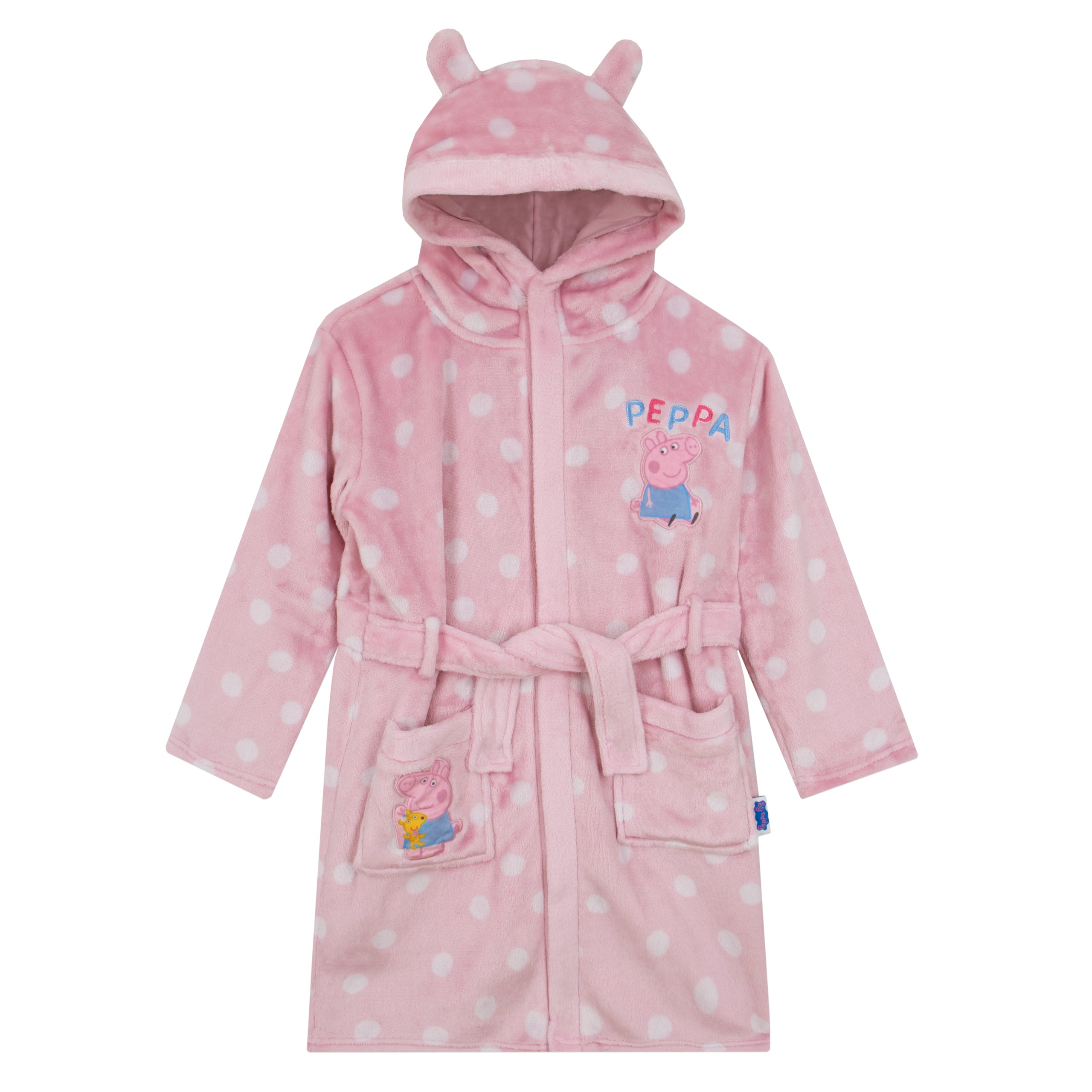 Peppa Pig Dressing Gown With 3D Ears