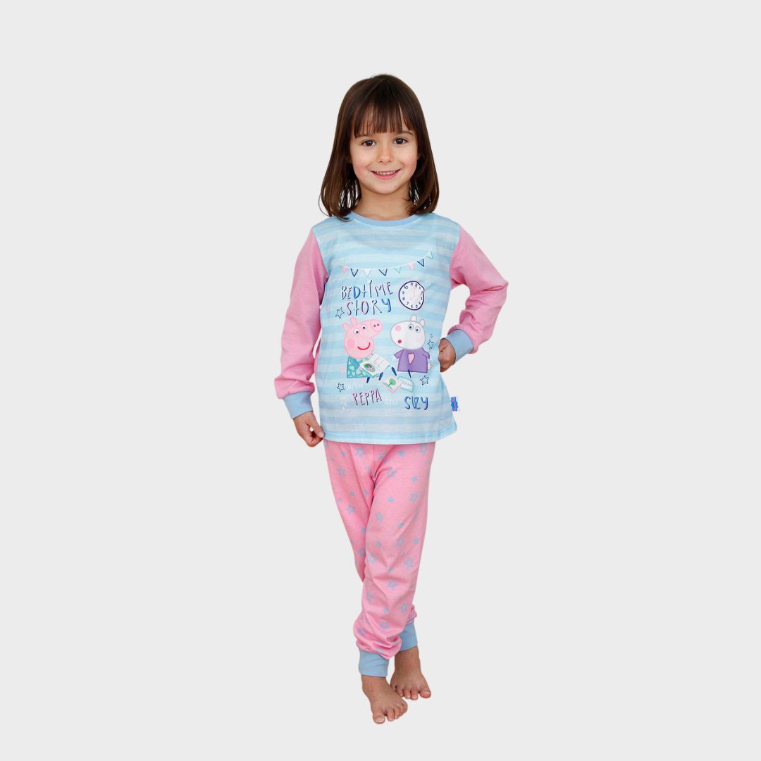 Kids Peppa Pig Dressing Gown and PJ Set