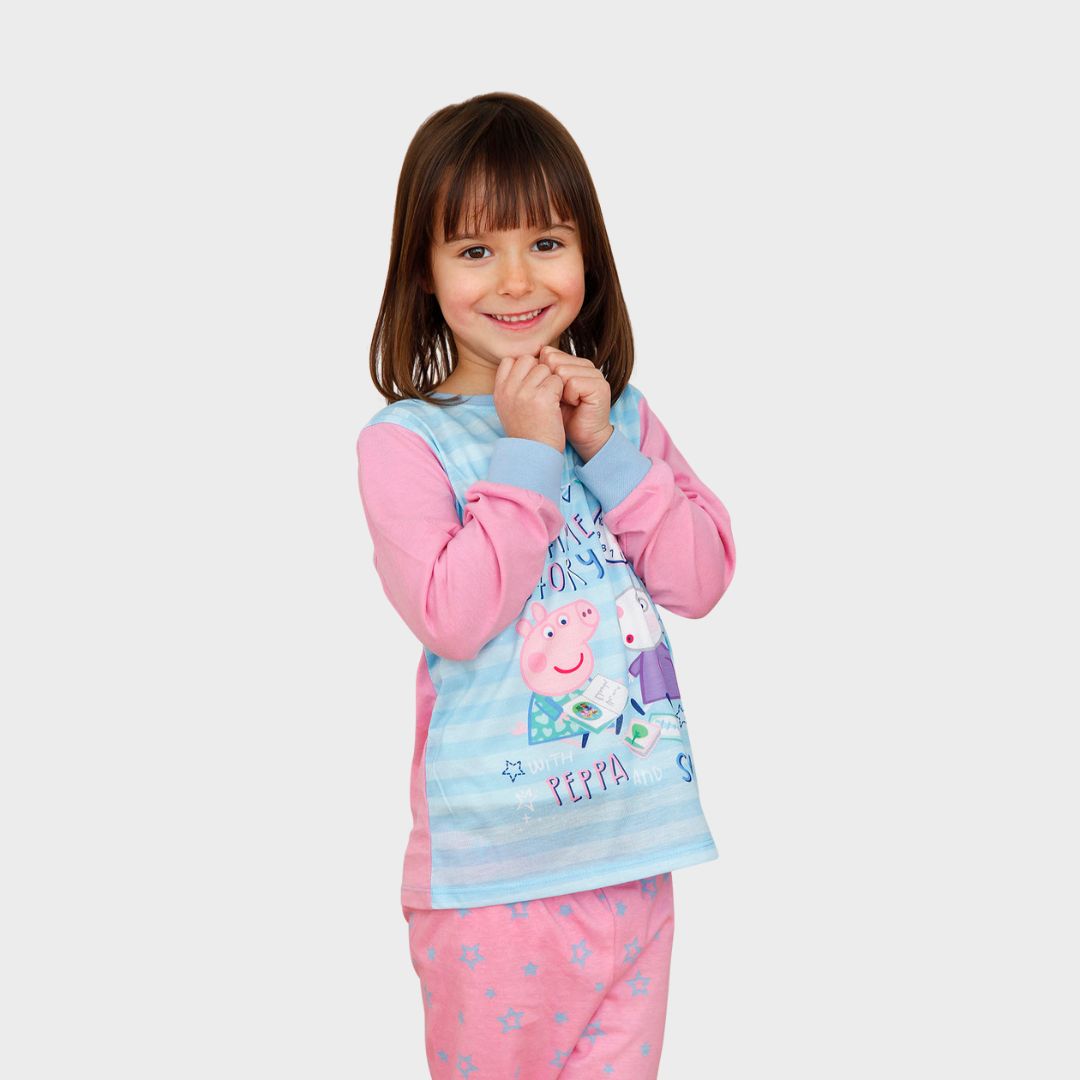 Kids Peppa Pig Dressing Gown and PJ Set