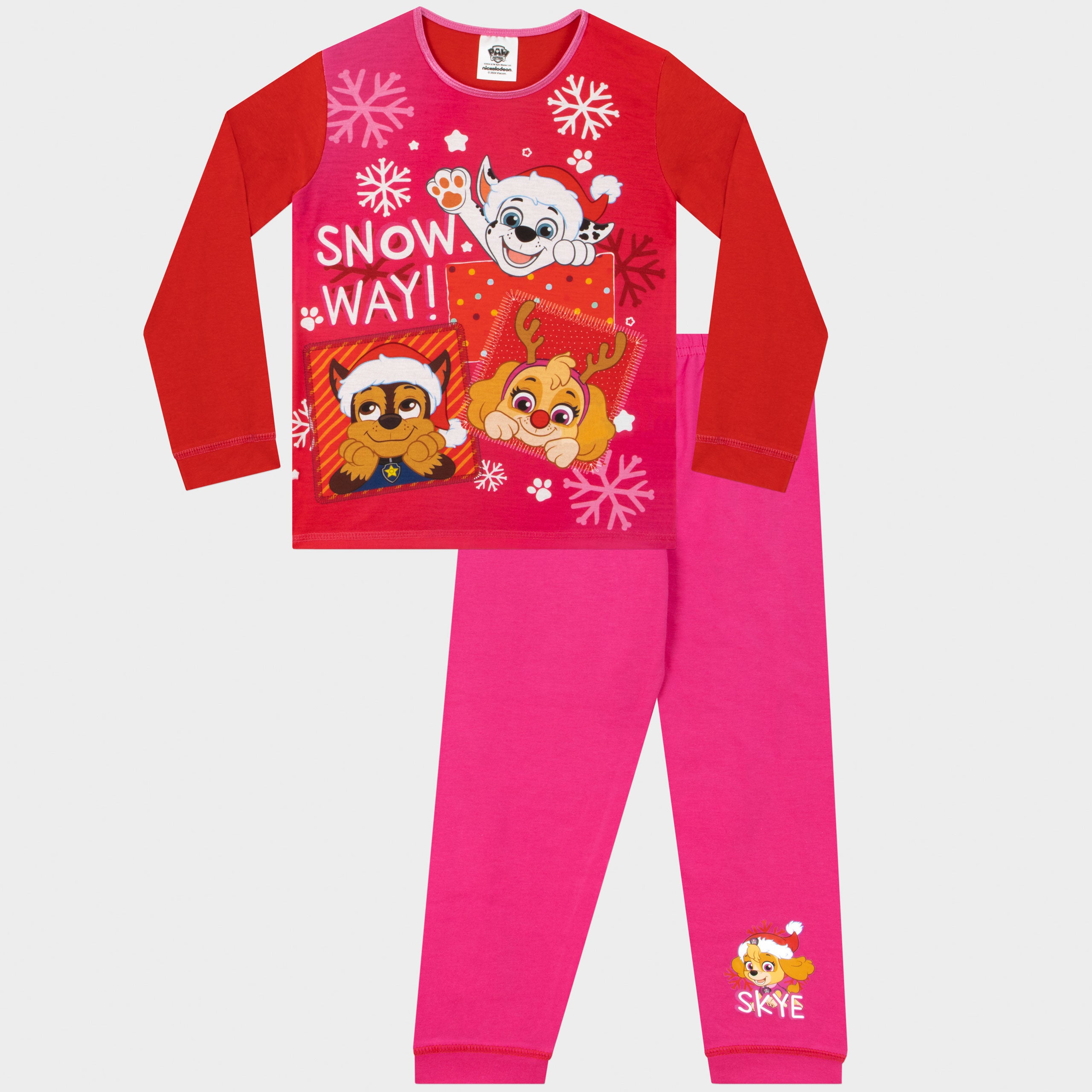 PAW Patrol Girls XMAS Pyjamas