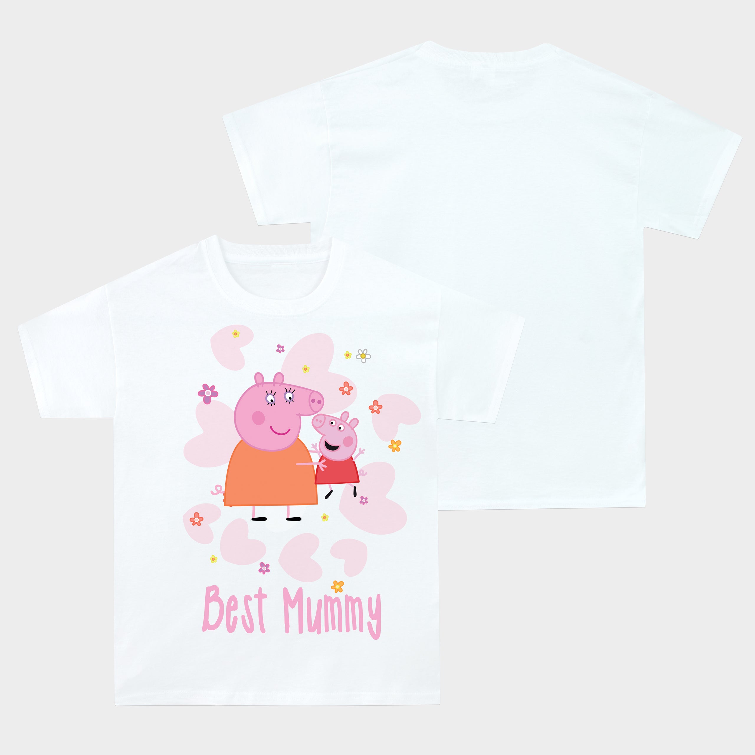 Ladies Peppa Pig - Best Mummy T-shirt