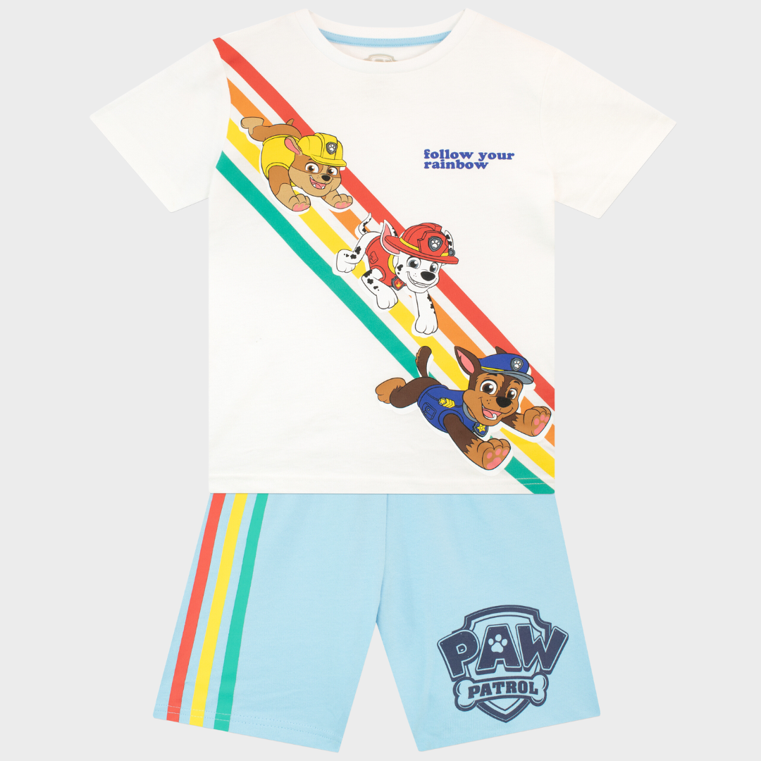 PAW Patrol T-shirt og shorts sæt