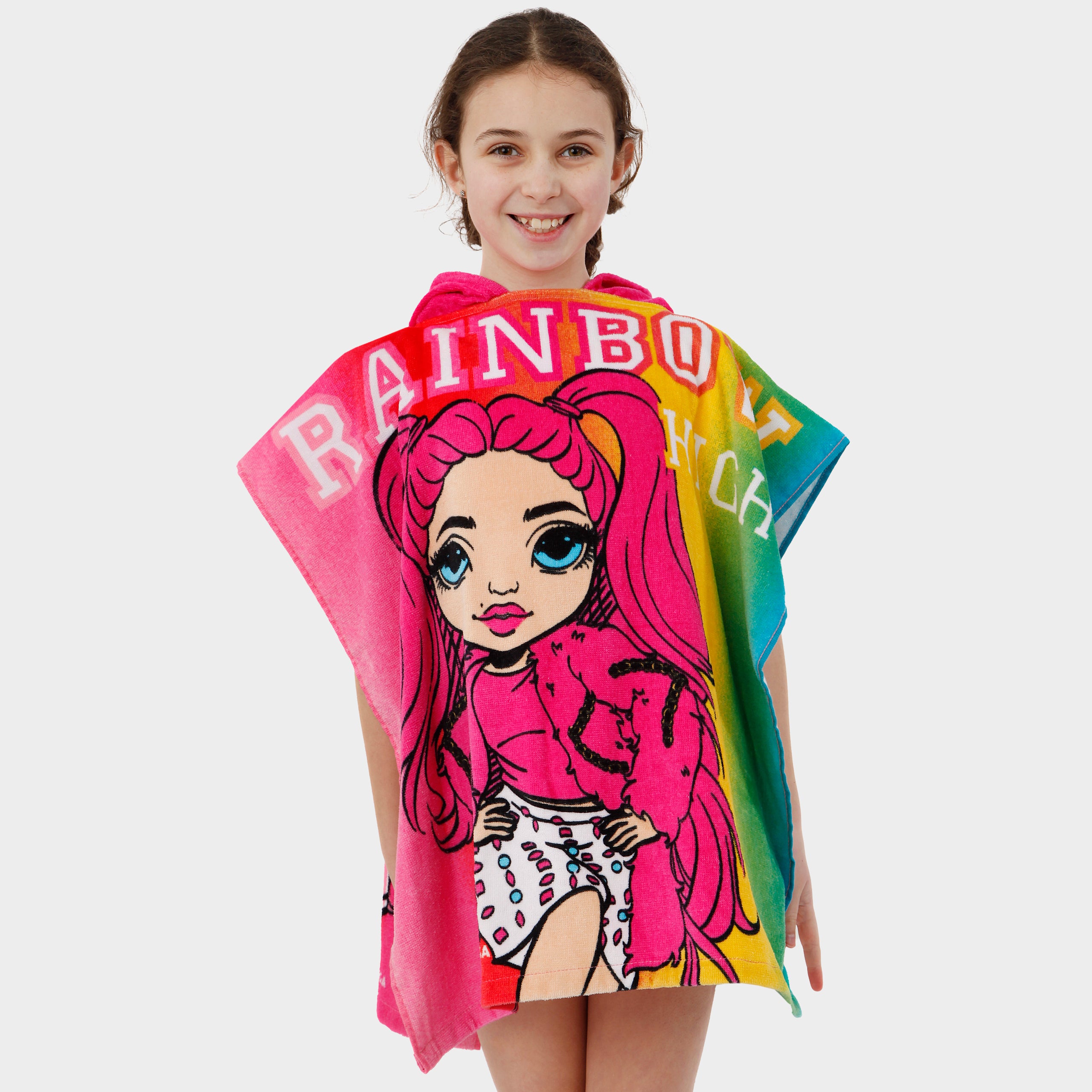 Rainbow High Towel Poncho