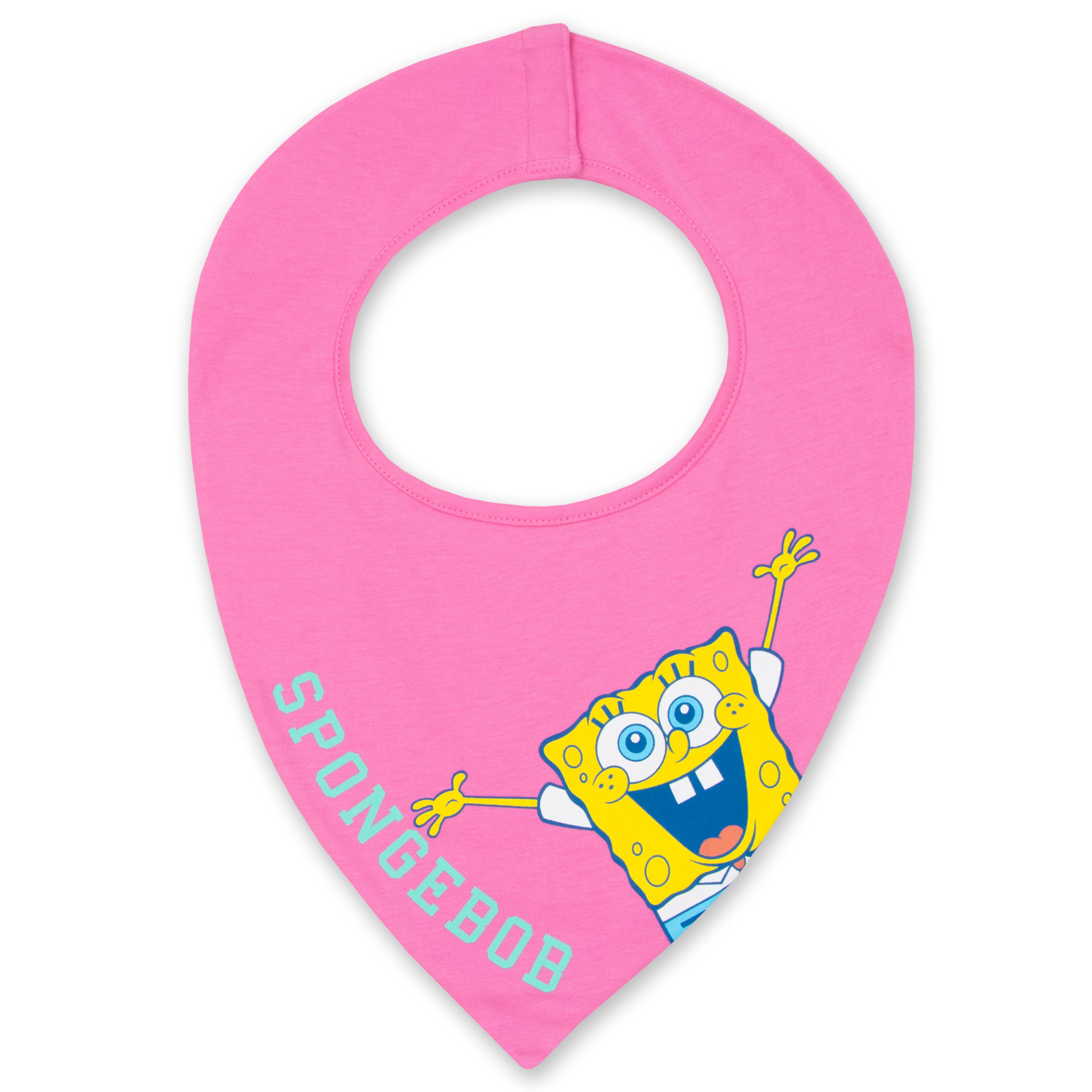 SpongeBob SquarePants Adaptive Dribble Bib - Pink