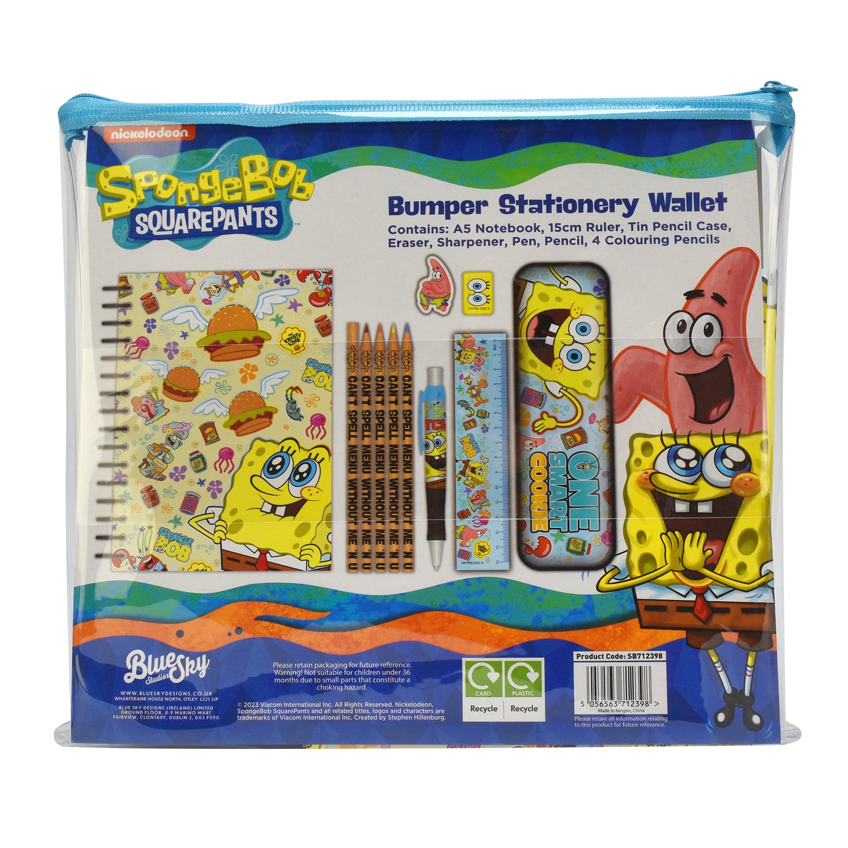 SpongeBob Stationery Bumper Set | Stationery | Official Merchandise ...