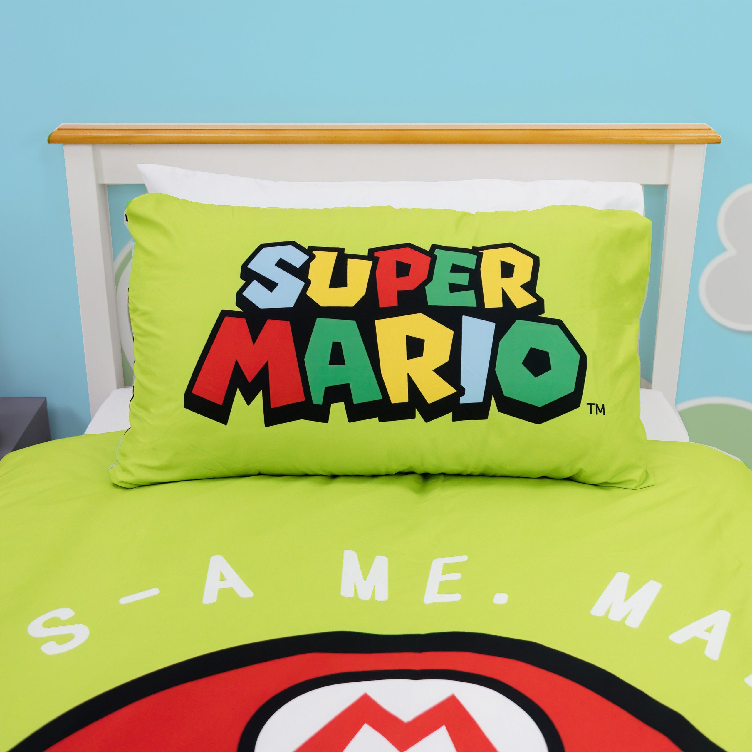 Super Mario Single Bedding Set