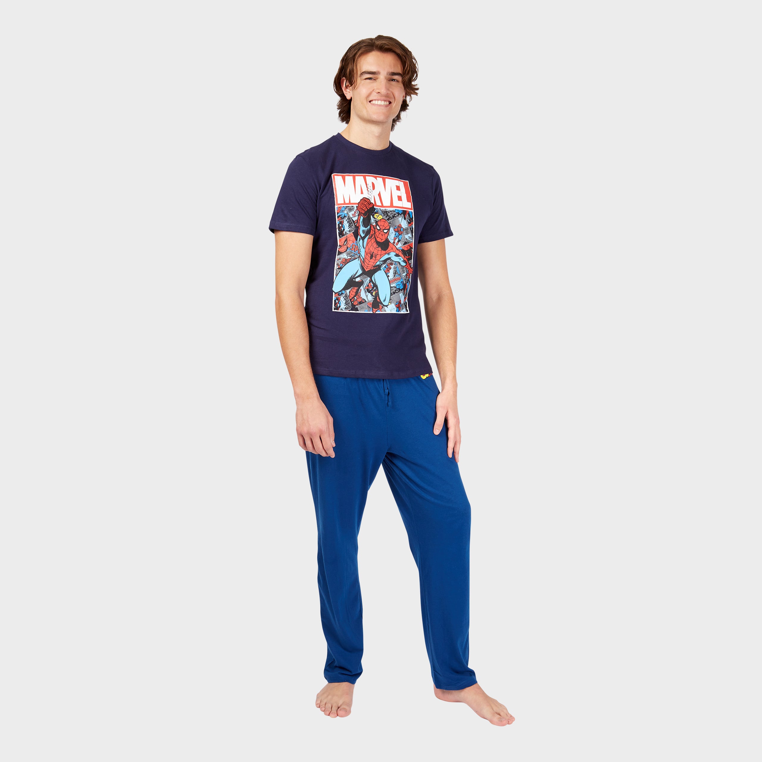 Mens Spiderman PJs