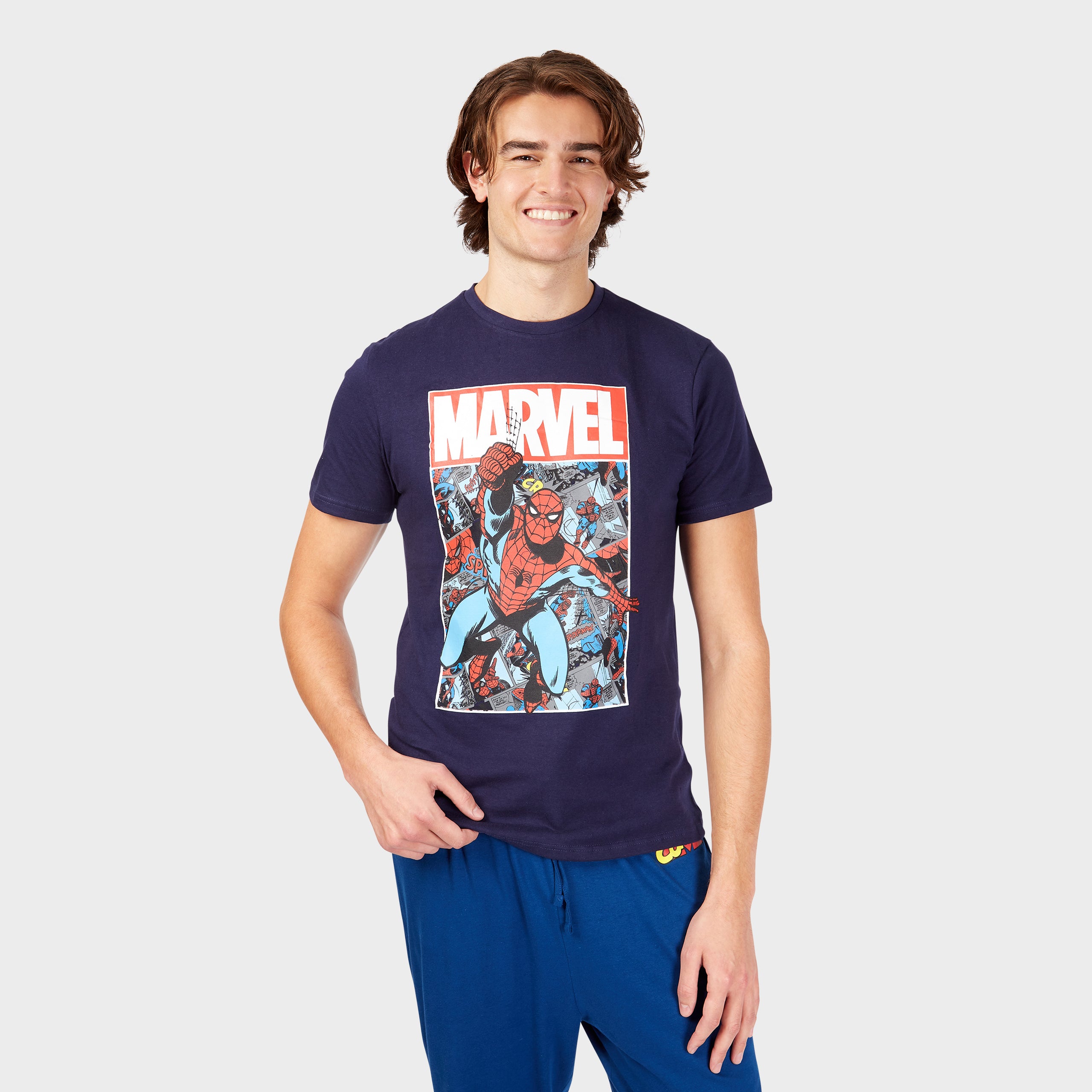 Mens Spiderman PJs