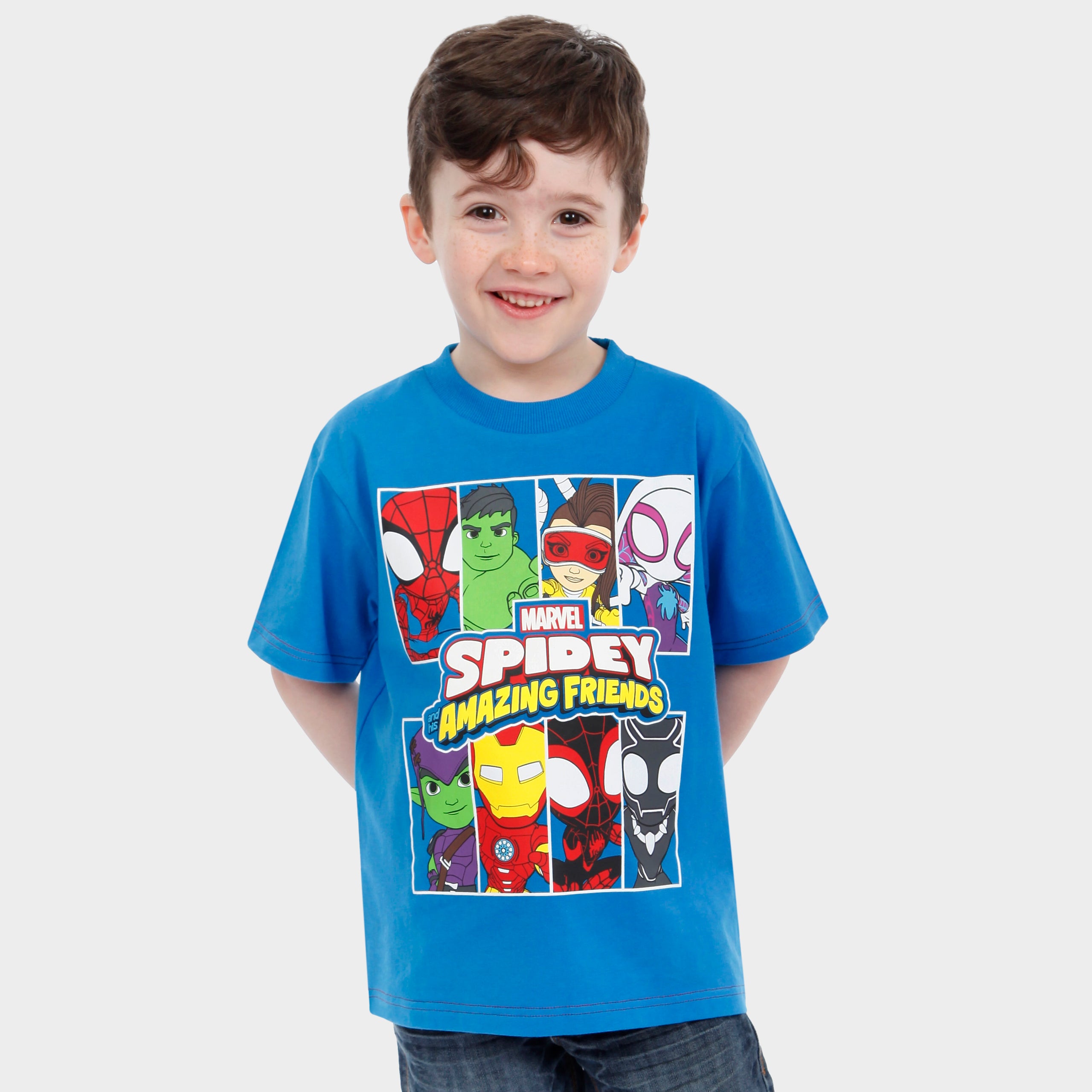 Spidey and His Amazing Friends T-Shirt - Iron Man