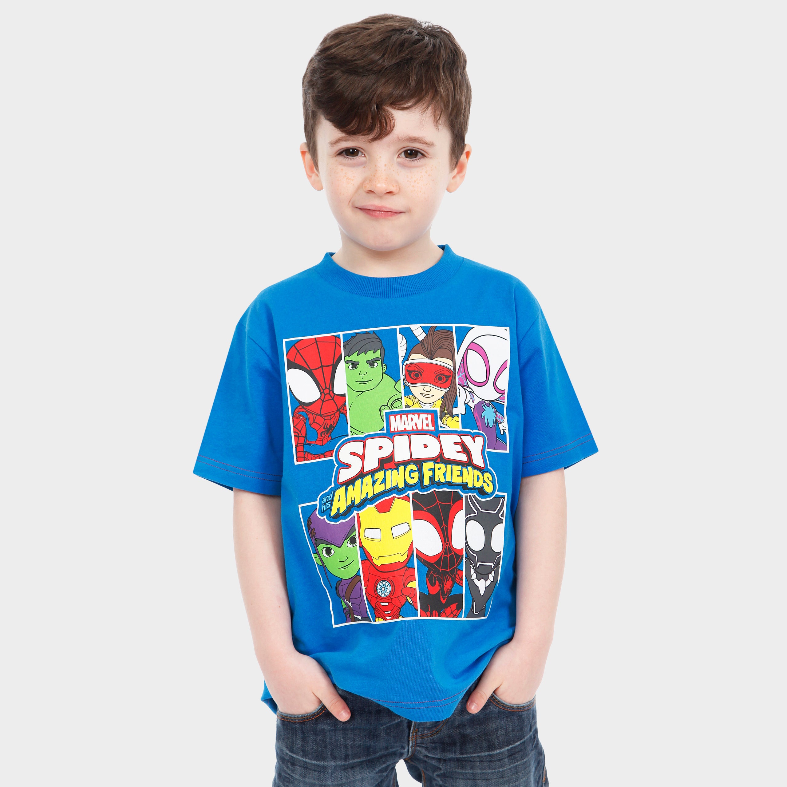 Spidey and His Amazing Friends T-Shirt - Iron Man