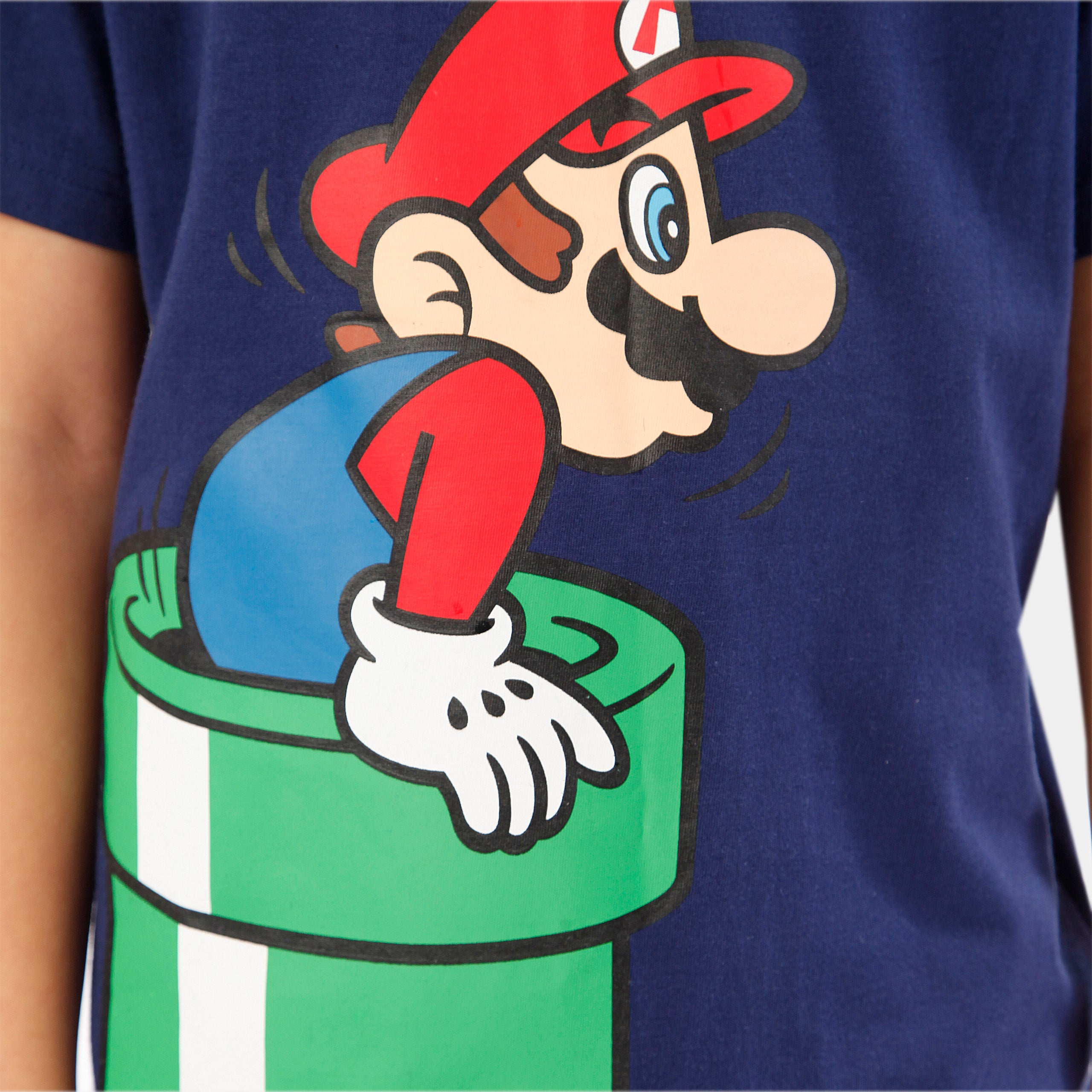 Mario Bros T-shirt og shorts sæt