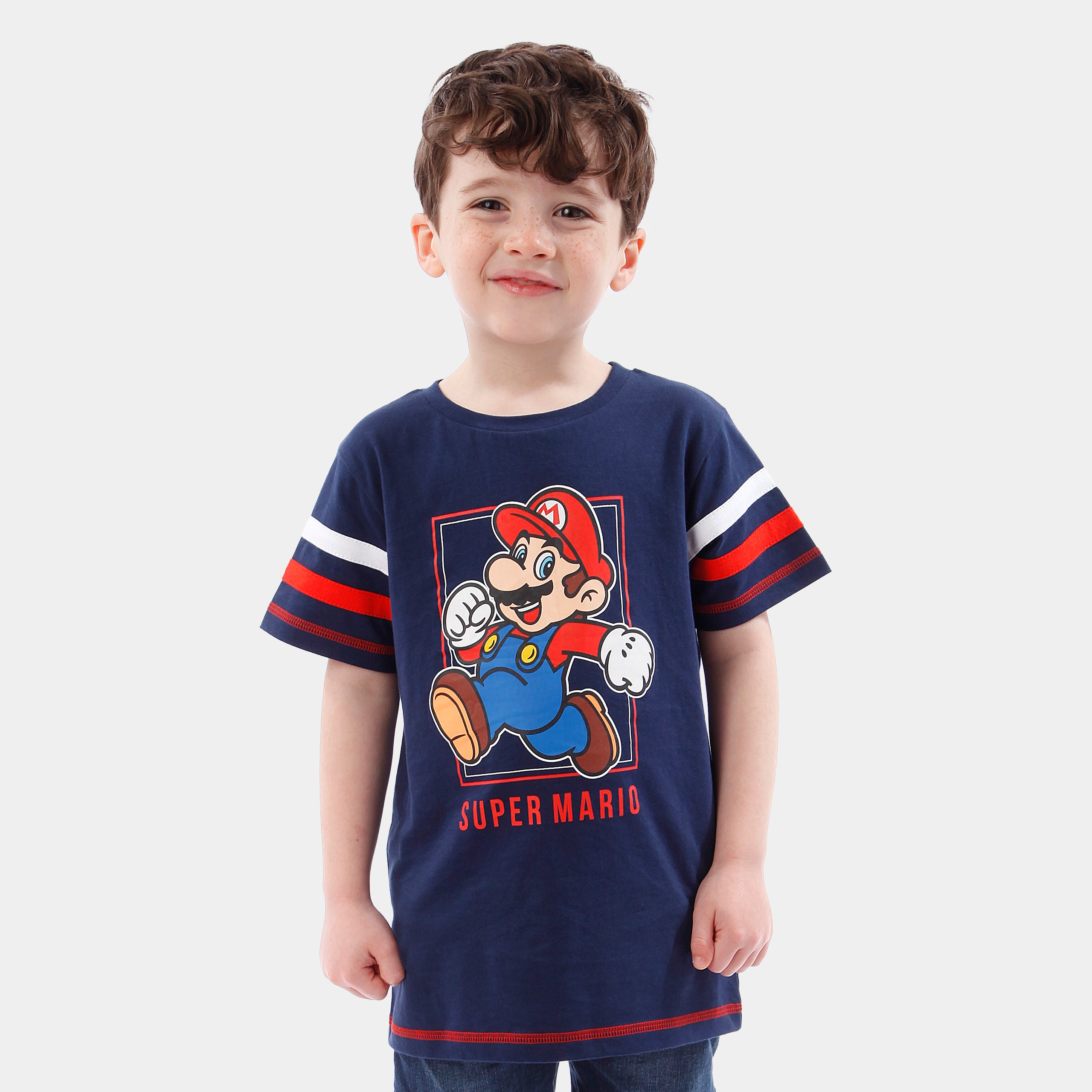 Kids Super Mario Short Sleeve Tee