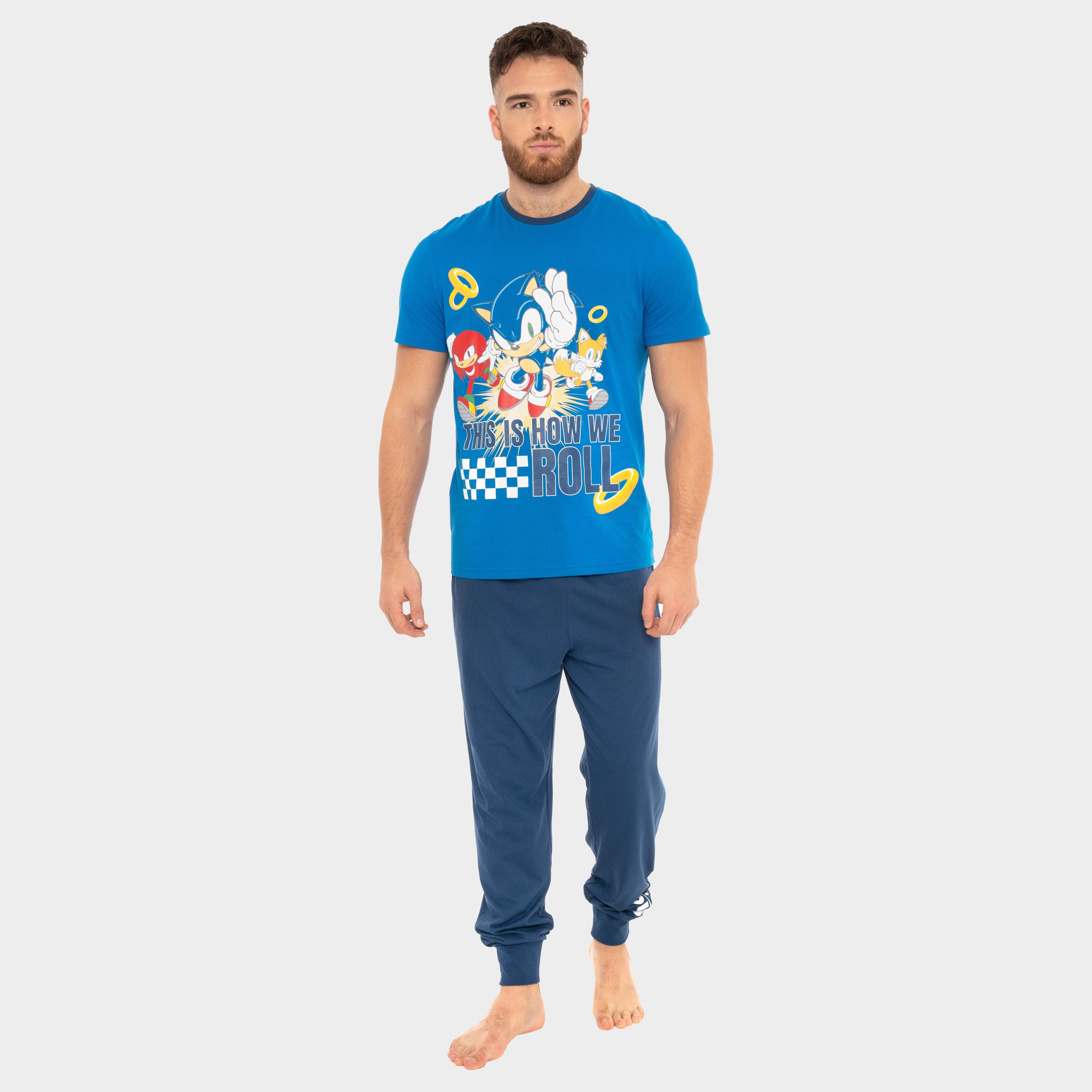 Sonic the Hedgehog Mens Pyjamas