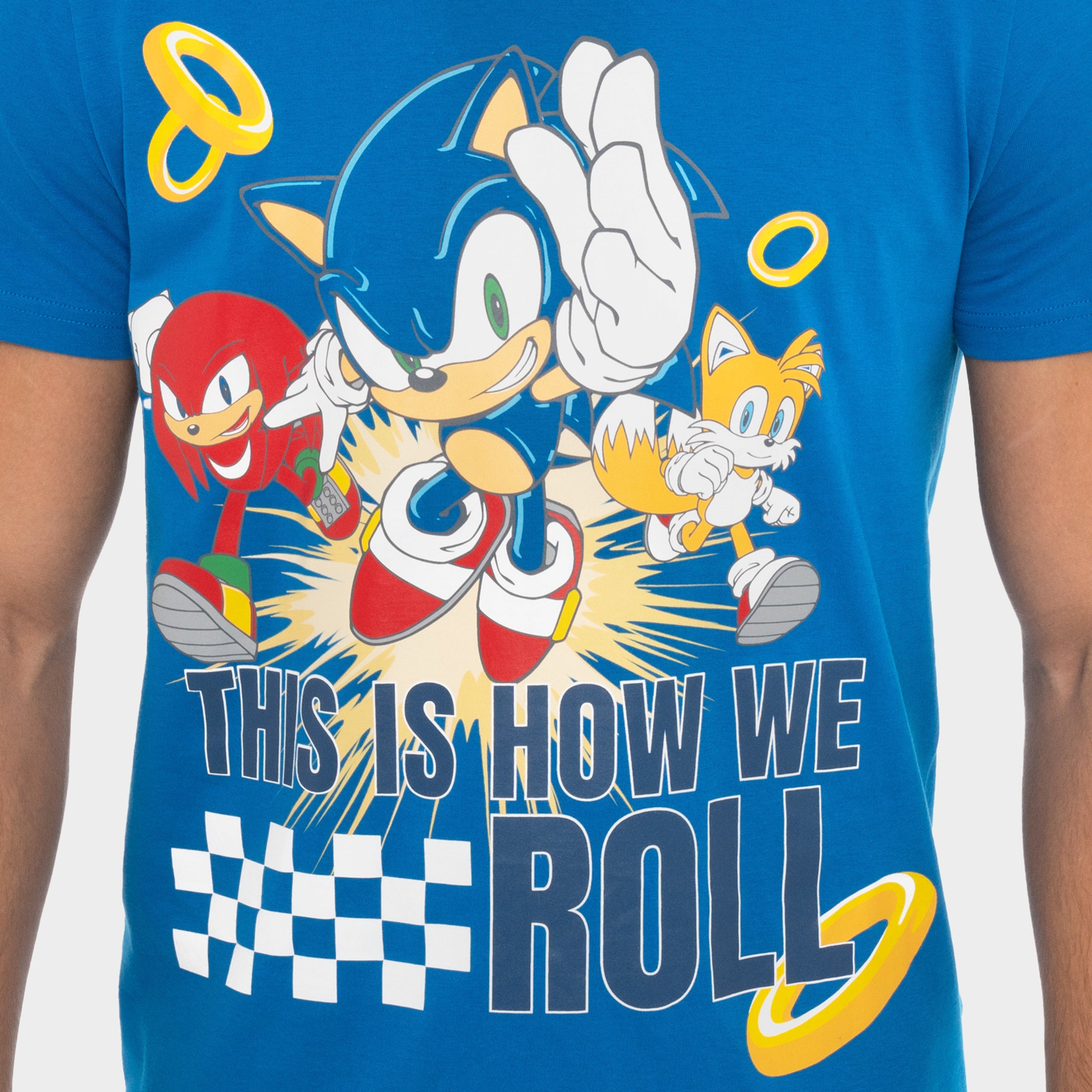 Sonic the Hedgehog Mens Pyjamas