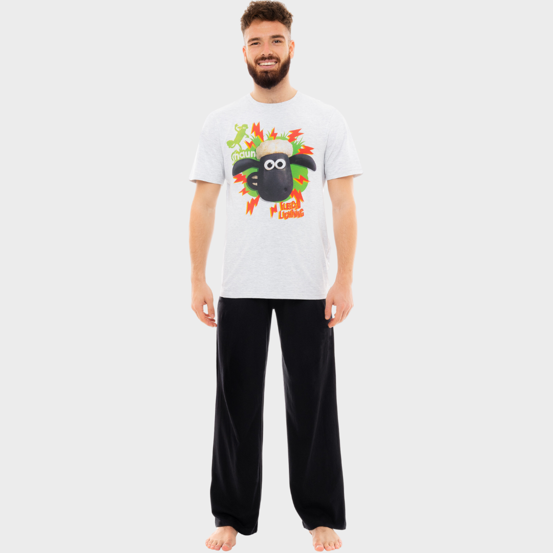 Mens Shaun The Sheep Pyjamas