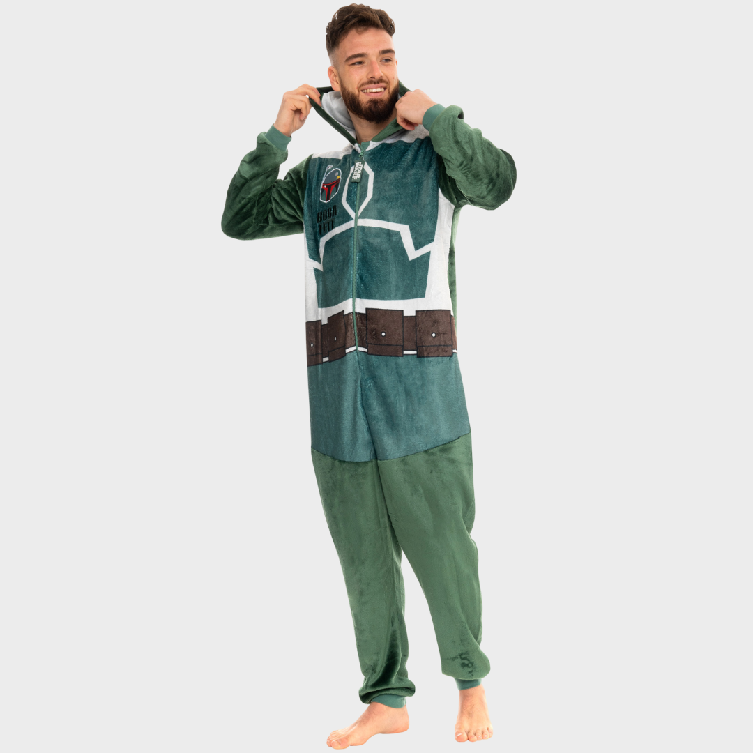 Mens Star Wars Boba Fett Onesie