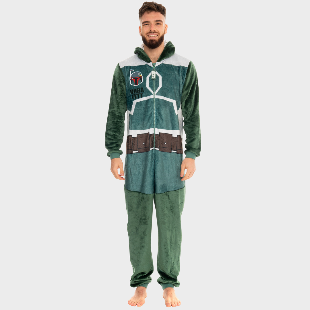 Mens Star Wars Boba Fett Onesie