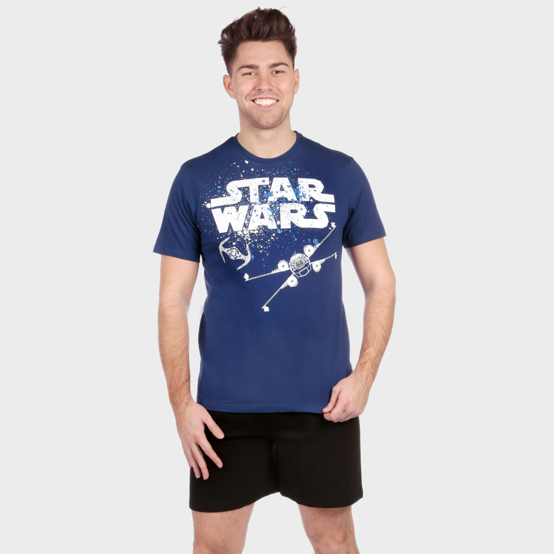 Mens Star Wars Short Pyjama Set