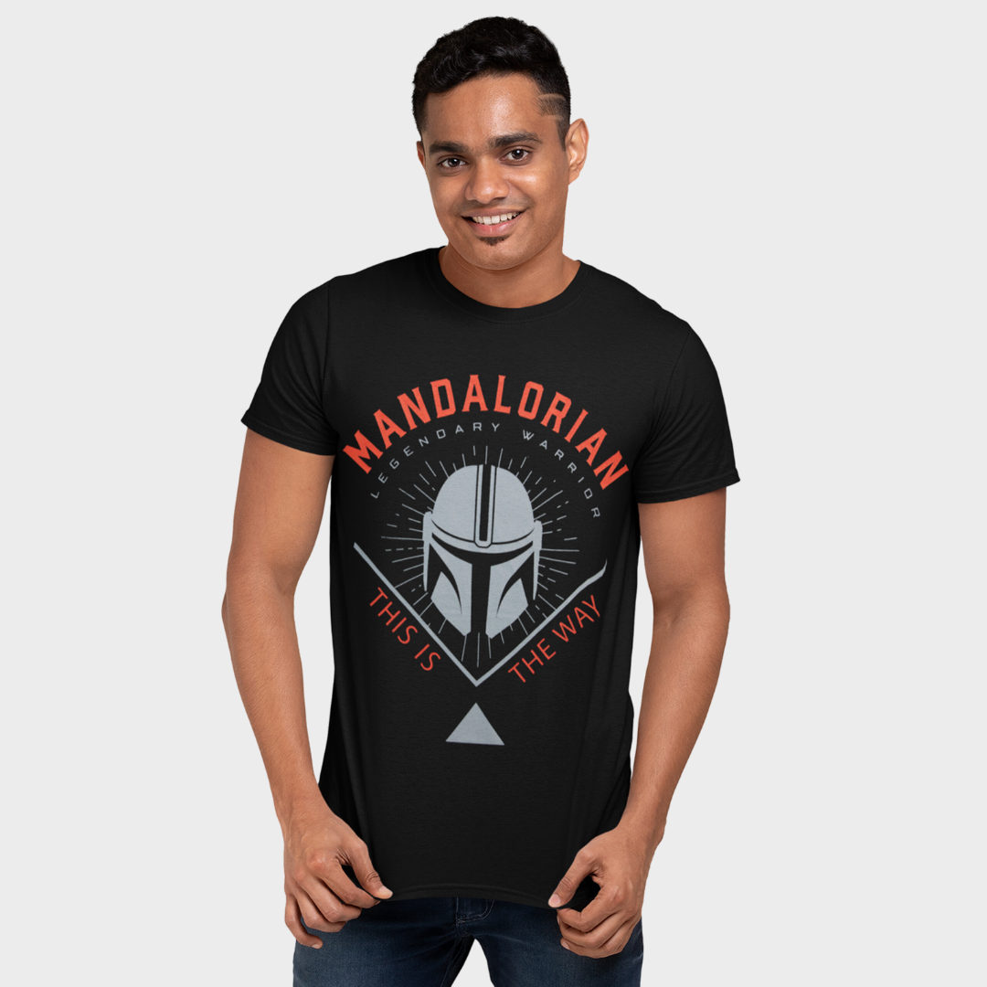 Mens Star Wars T-Shirt - The Mandalorian