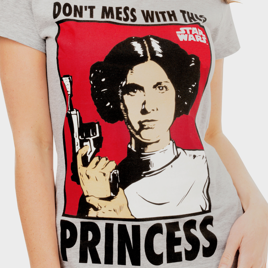 Womens Star Wars T-Shirt - Princess Leia