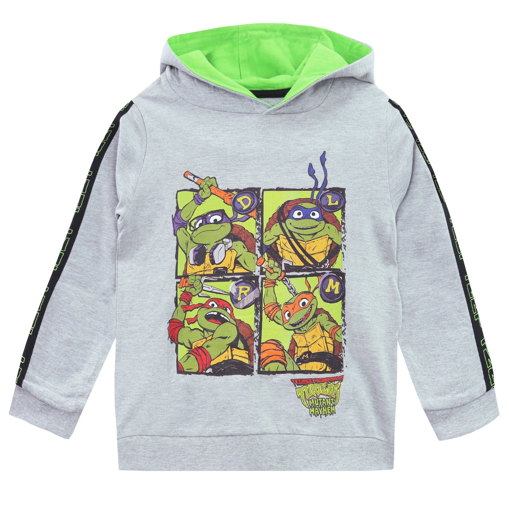 Teenage Mutant Ninja Turtles Hoodie Kids Official Character Merchandise