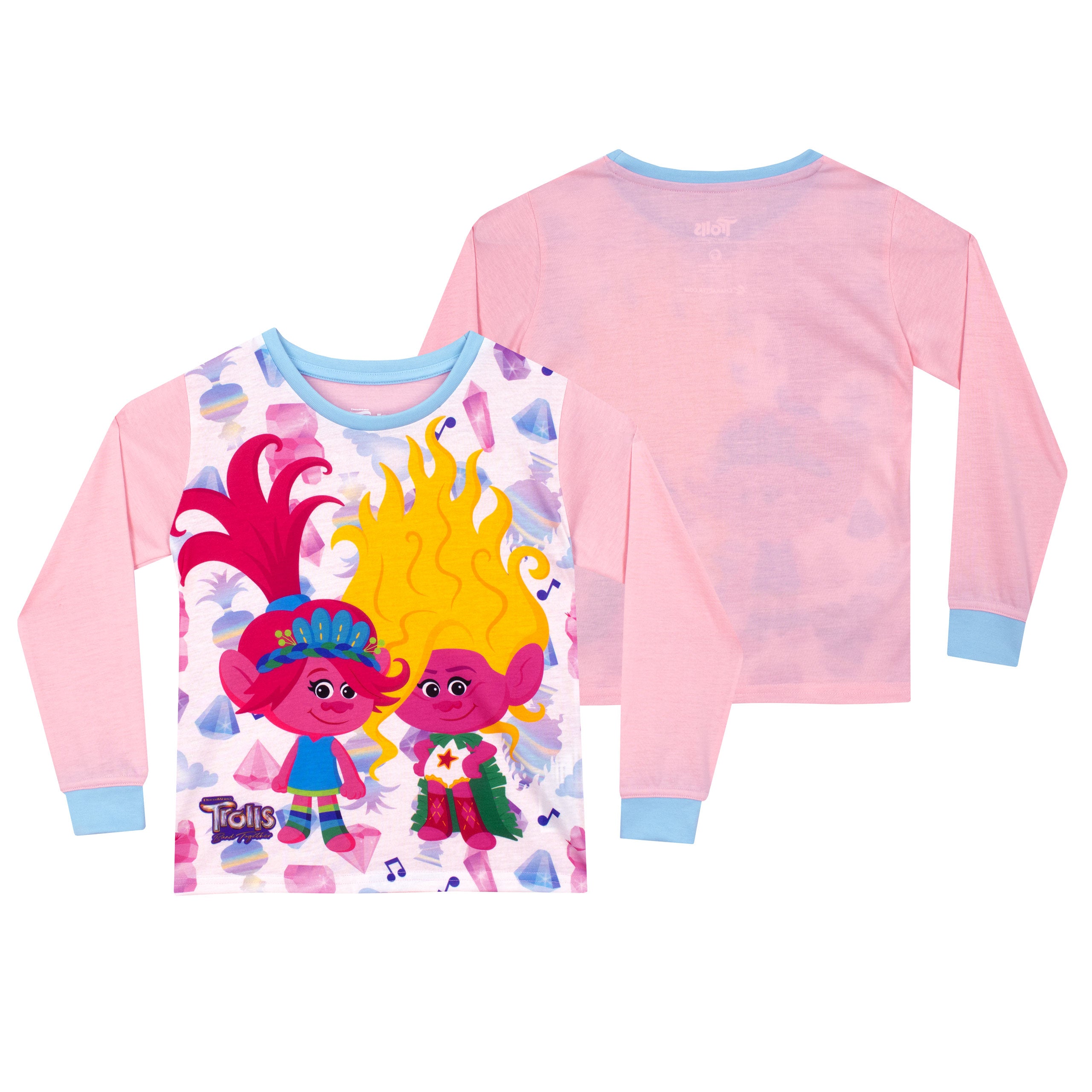 Girls Trolls Pyjama Set