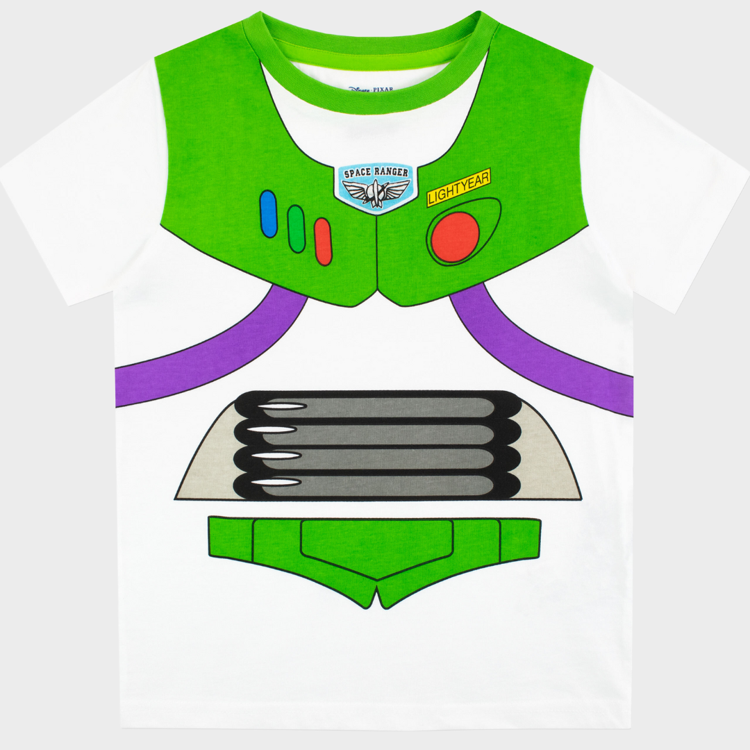 Børns Buzz Lightyear korte pyjamaser