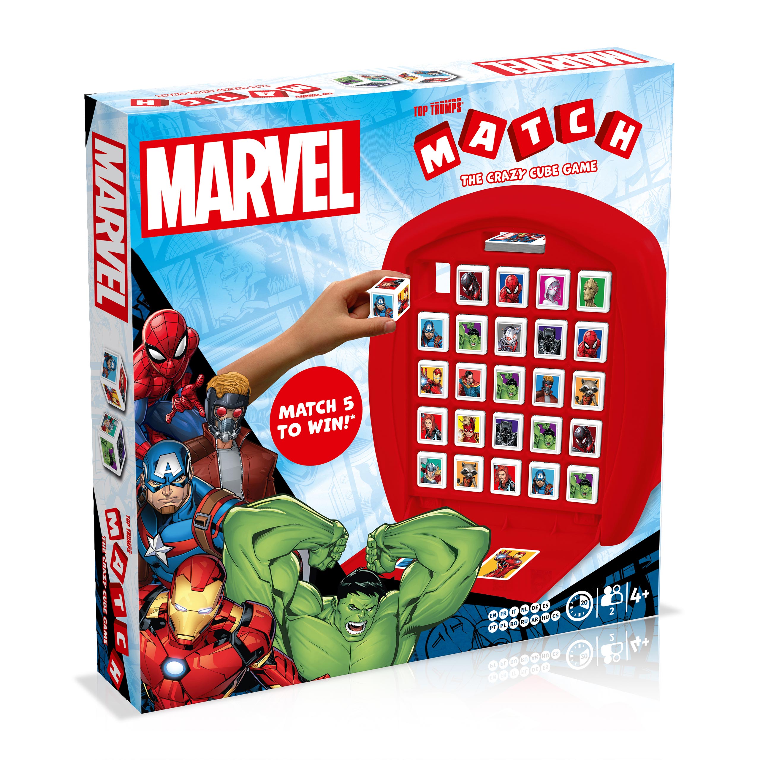 Top Trumps Match Game - Marvel Edition