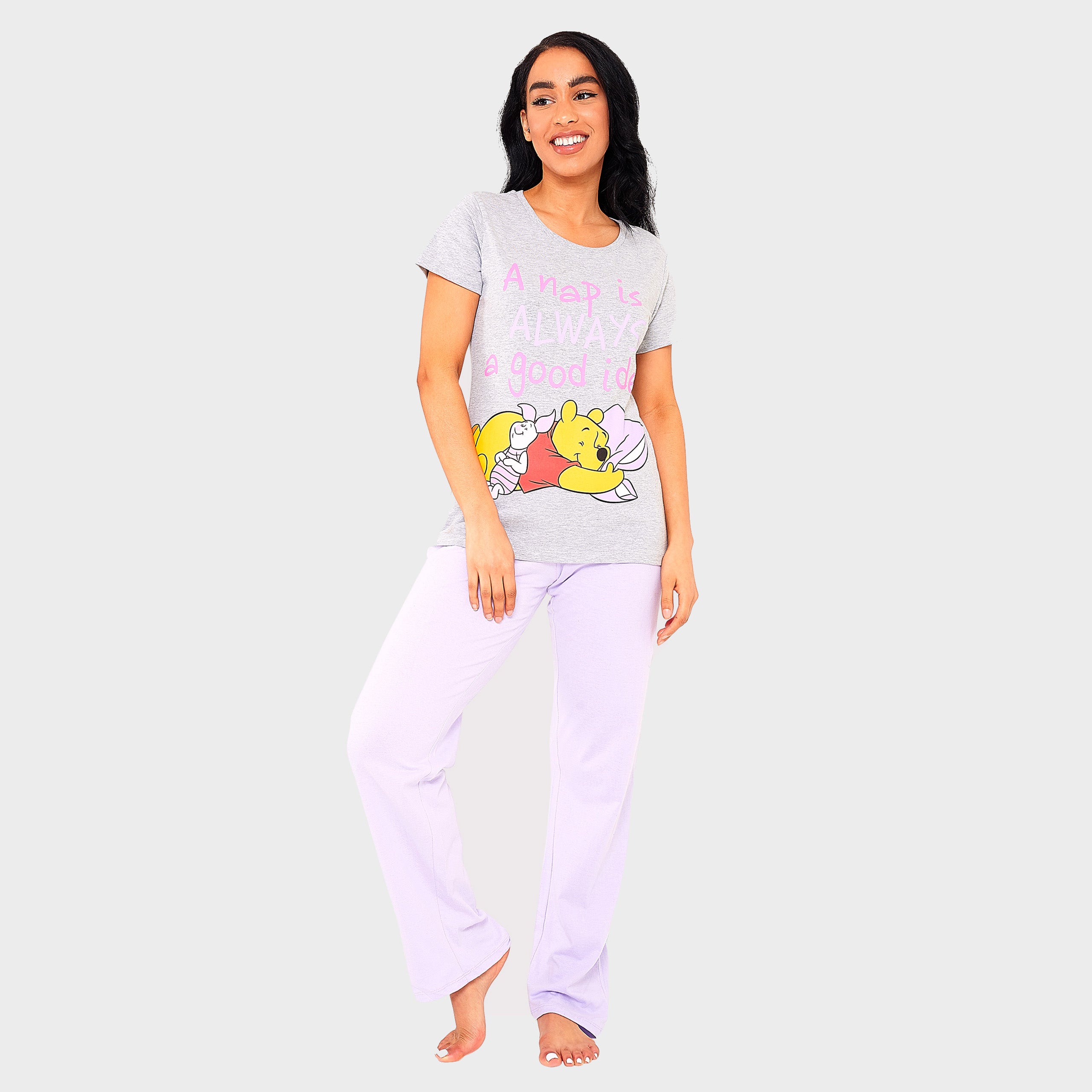 Womens Winnie The Pooh Pyjama Set