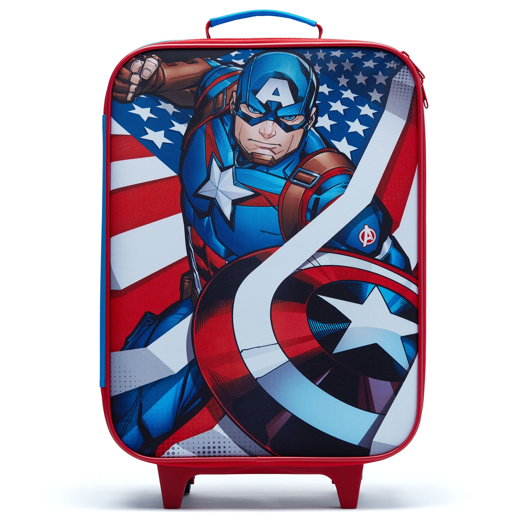 Marvel Pottery Barn Kids Avengers Captain outlet America~Iron-Man~Rolling Backpack~NWT