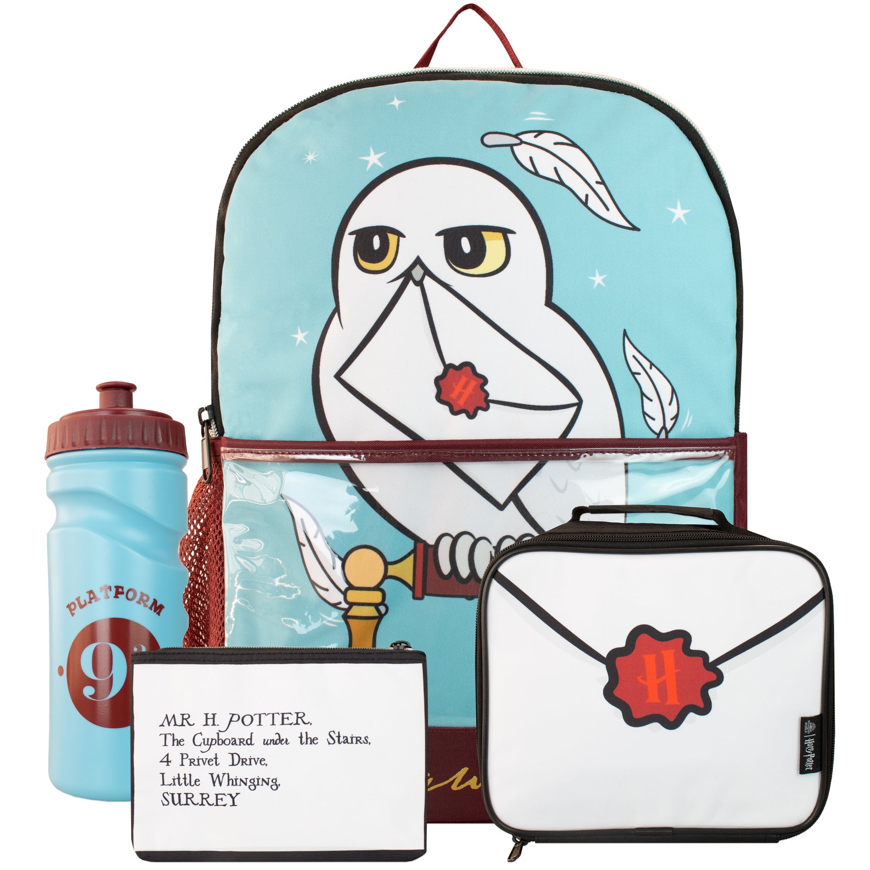 Harry Potter Backpack and Lunchbox Set Kids Character