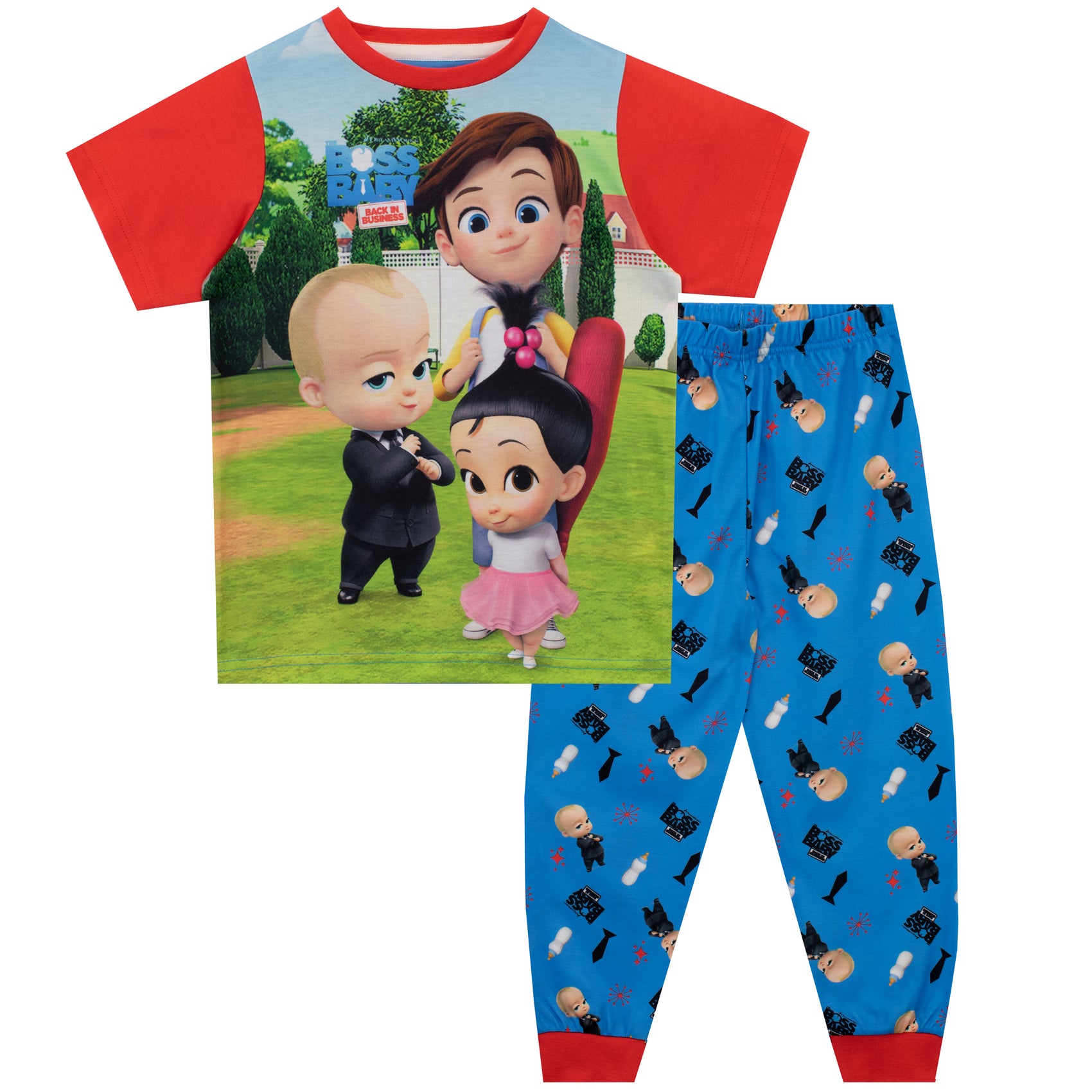 Boss Baby Pyjama Set Kids Character