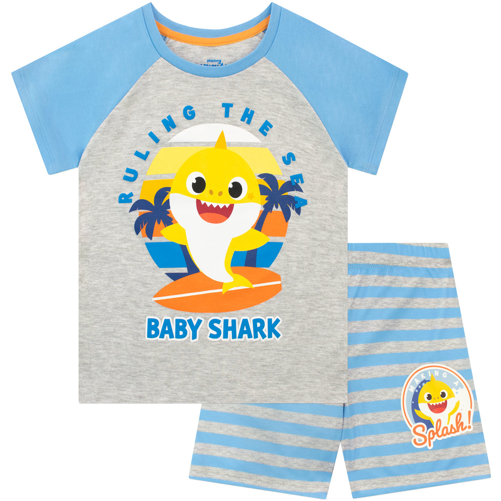 Baby Shark Short Pyjama Set, Kids