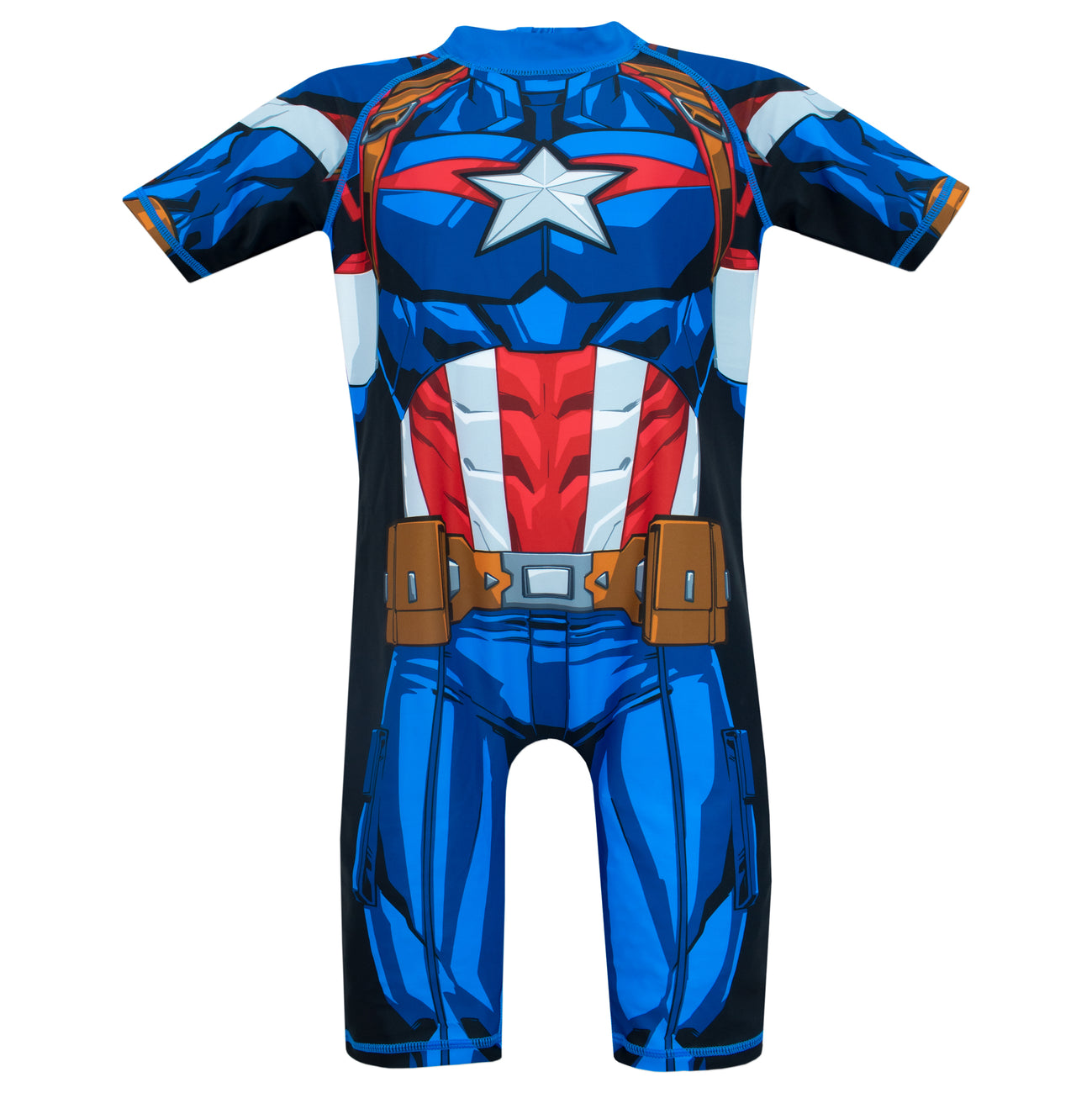 Boys Marvel Captain America Swim Suit | Kids | Character.com