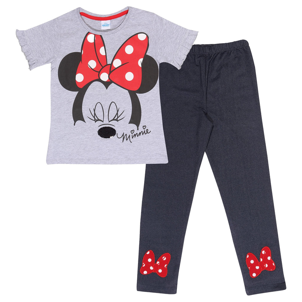 Disney Minnie Mouse T-Shirt and Leggings Set