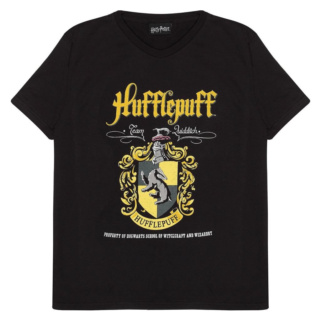 Harry Potter Hufflepuff Crest T-Shirt Clothing Kids 