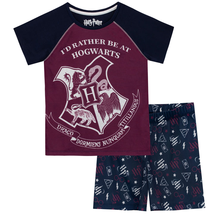 Childrens Harry Potter Pyjamas Hermione Hogwarts Owl Pyjamas 7 - 13 Years