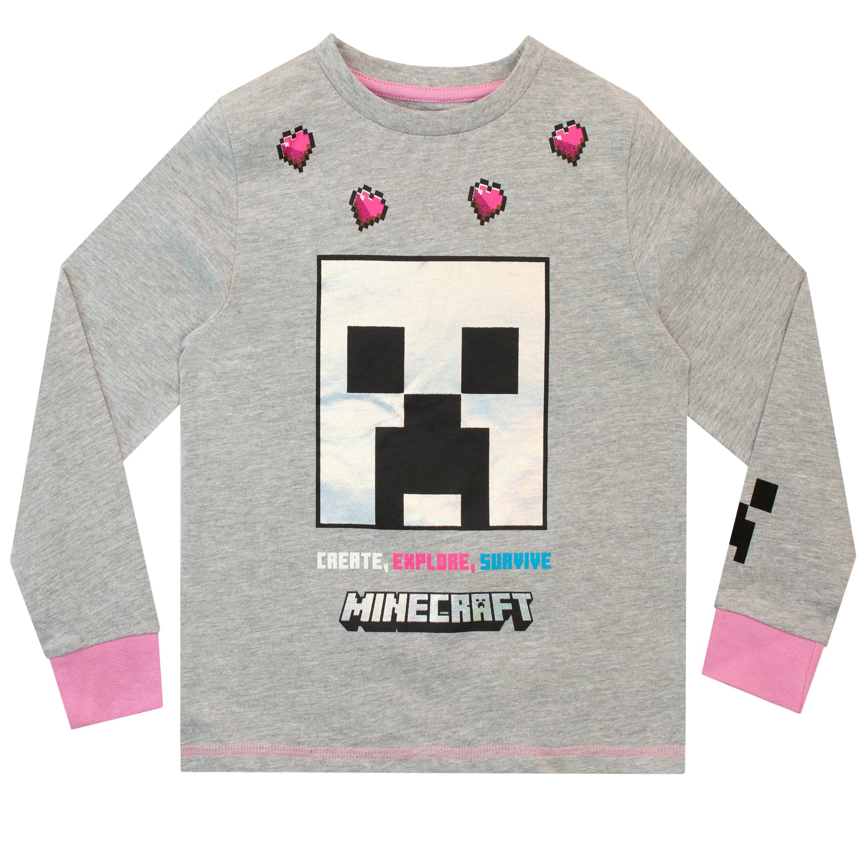 Girls minecraft pyjamas sale