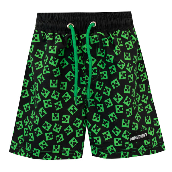 Minecraft Boys Boxer Shorts Multicoloured Character Placement