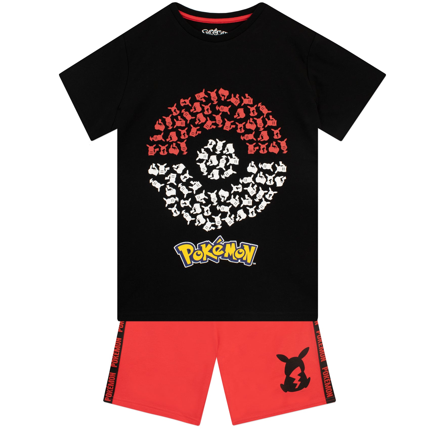 Pokemon T Shirt and Shorts Set Kids Character