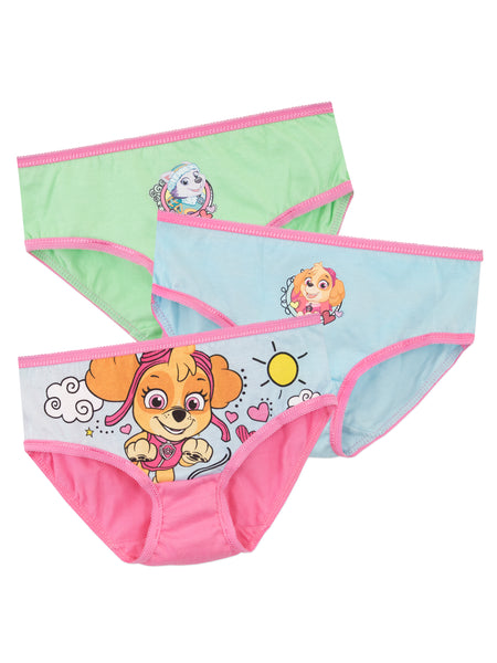 Nickelodeon Paw Patrol 7 Cotton Undies Panties Little Girls Size 6